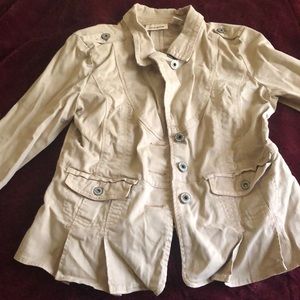 Khaki DKNY Jacket
